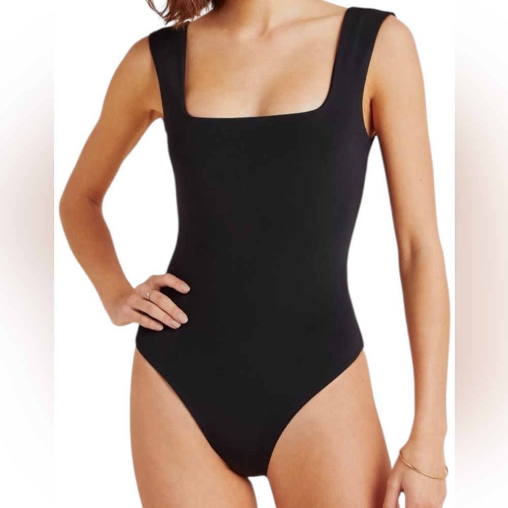Mara Hoffman x Anthropologie Persephone Swimsuit XS SPF 50+ New